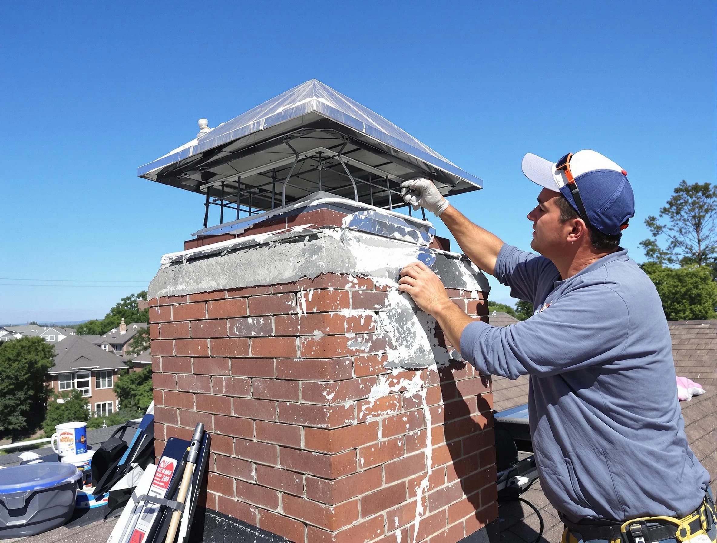 Chimney Crown Services in Hillsborough